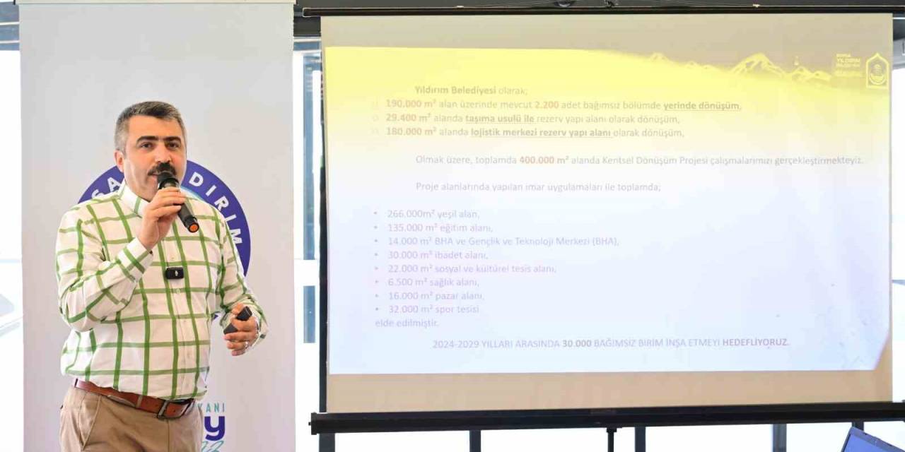 Yıldırım Belediye Başkanı Oktay Yılmaz: