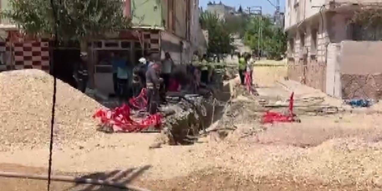 Kilis’te Altyapı Çalışması Sırasında Doğalgaz Patlaması: Alevler Metrelerce Yükseğe Çıktı