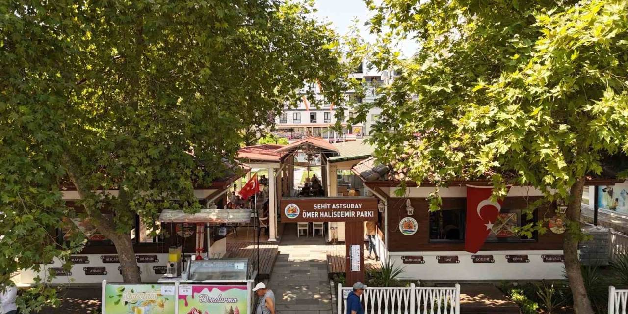 Ömer Halisdemir Parkı’na Yoğun İlgi