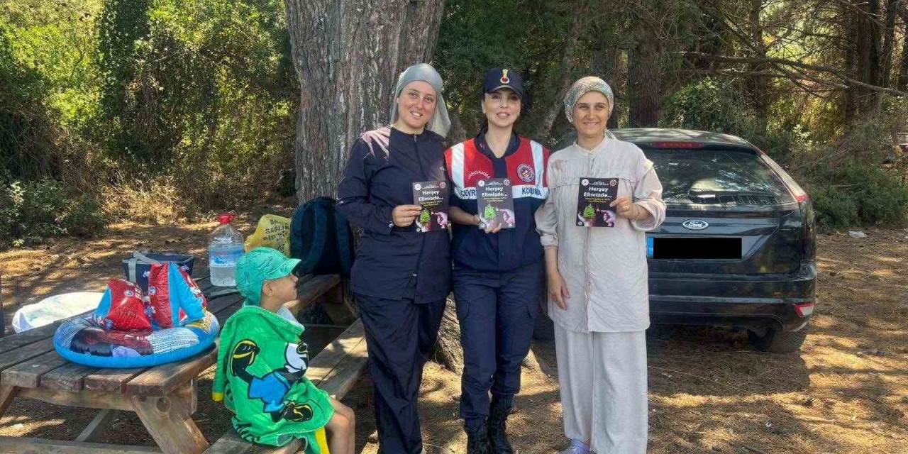 Vatandaşlar Orman Yangınlarına Karşı Bilgilendirildi