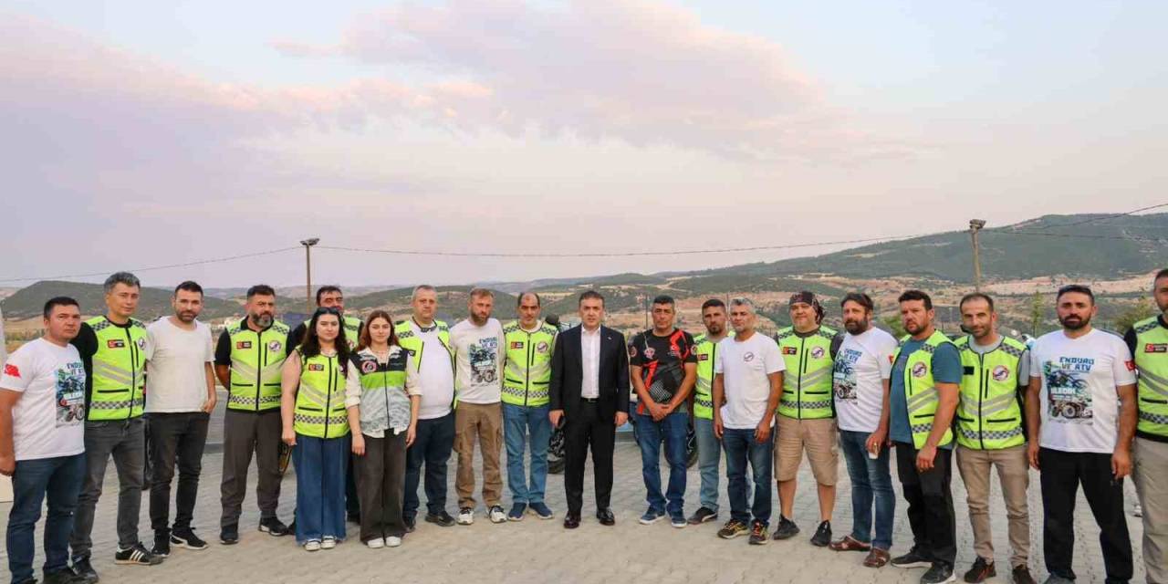 Vali Faik Oktay Sözer, Motosiklet Tutkunlarıyla Buluştu