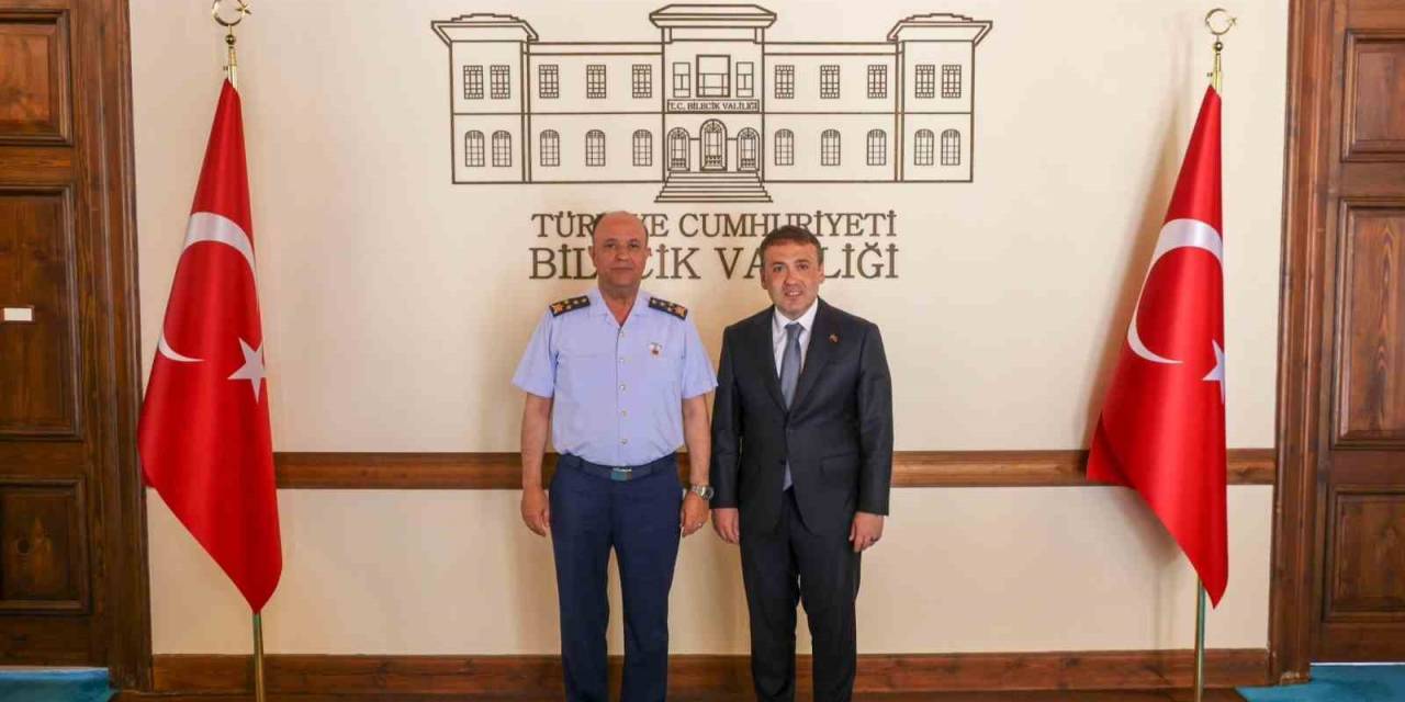 Muharip Hava Kuvveti Komutanı Hava Orgeneral İsmail Güneykaya’dan Bilecik Temasları