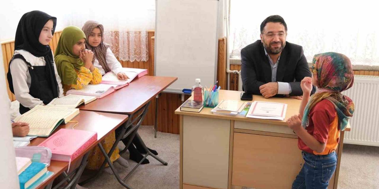 Erzincan’da Yaz Kur’an Kursları Devam Ediyor