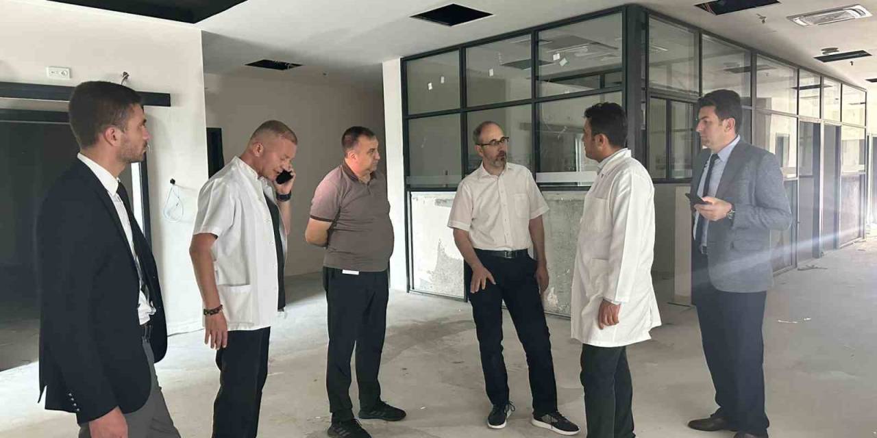 İl Sağlık Müdürlüğünden Üniversite Hastanesine Ziyaret