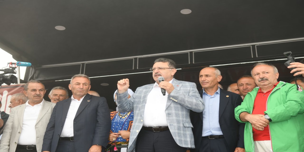 Başkan Genç’ten, Çalköy Hırsafa Yayla Şenliği’nde birlik ve dayanışma vurgusu