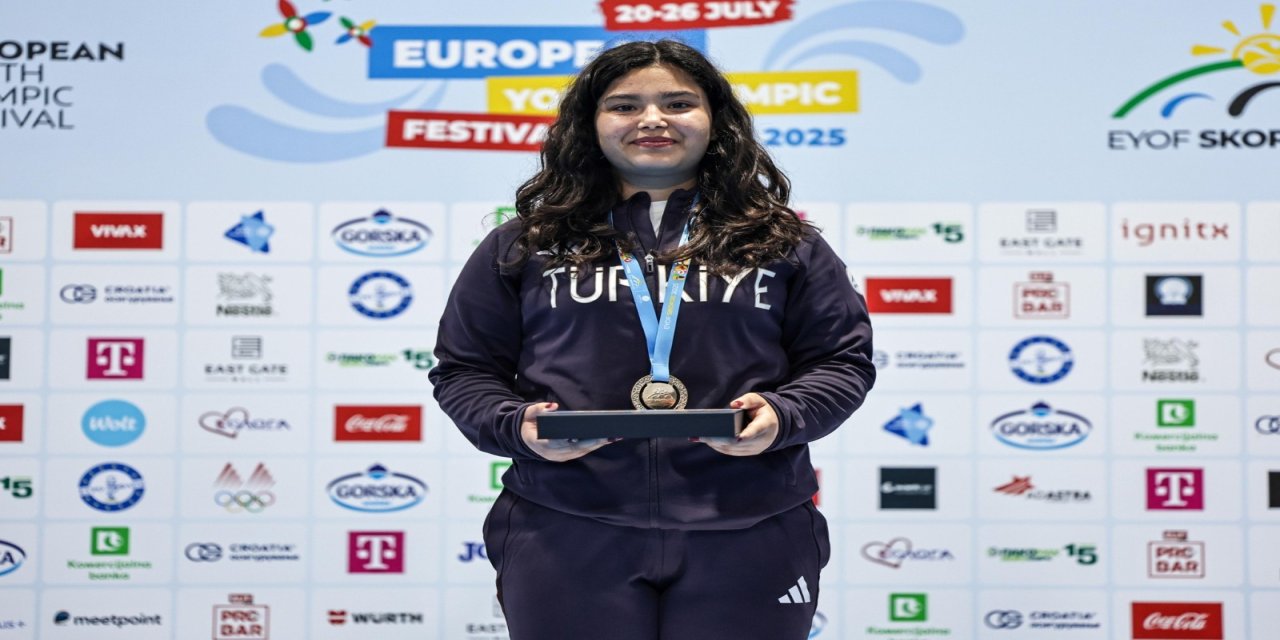 Ezginur Türkmen, Avrupa Gençlik Olimpik Yaz Festivalinde altın madalya kazandı