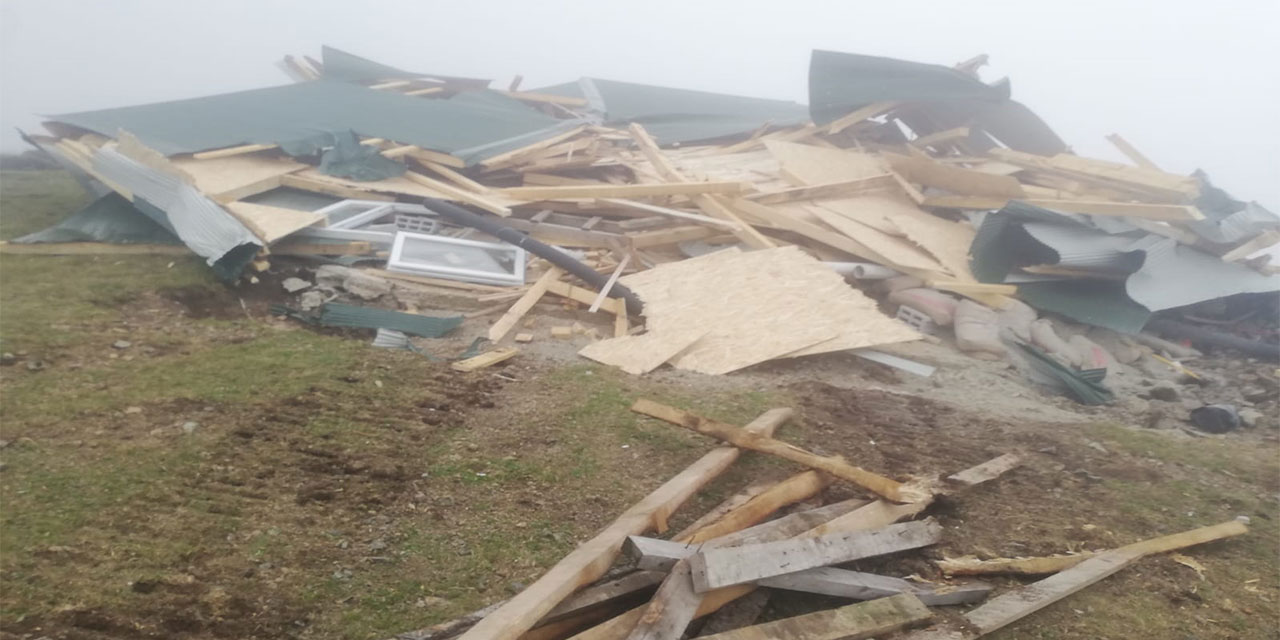 Kadırga Yaylası'nda kaçak yapı gerginliği