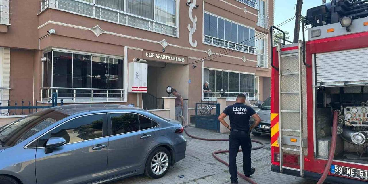 Tekirdağ’da Ev Yangını