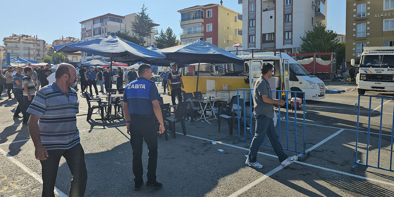 Çorum'da pazarcılar arasındaki silahlı kavgada 1 ölü, 7 yaralı