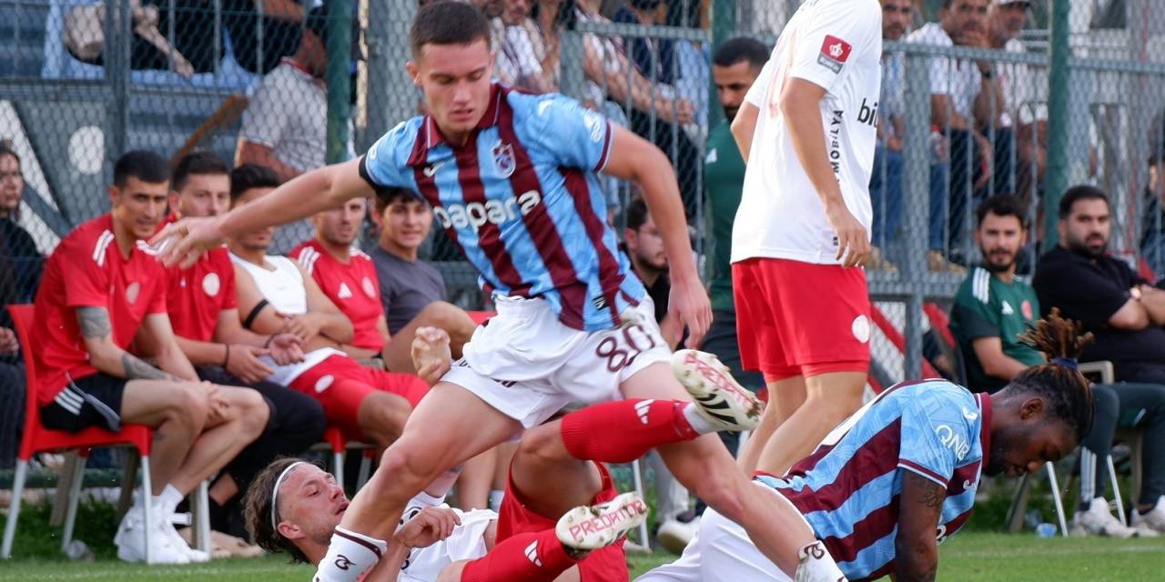 Hazırlık Maçı: Trabzonspor: 3 - Ümraniyespor: 1