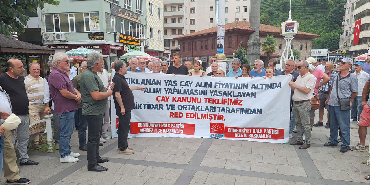 Deniz: Çay Üreticilerinin Sorunlarının Temel Nedeni 23 Yıldır Çay Kanunu Çıkartmayan AKP İktidarıdır