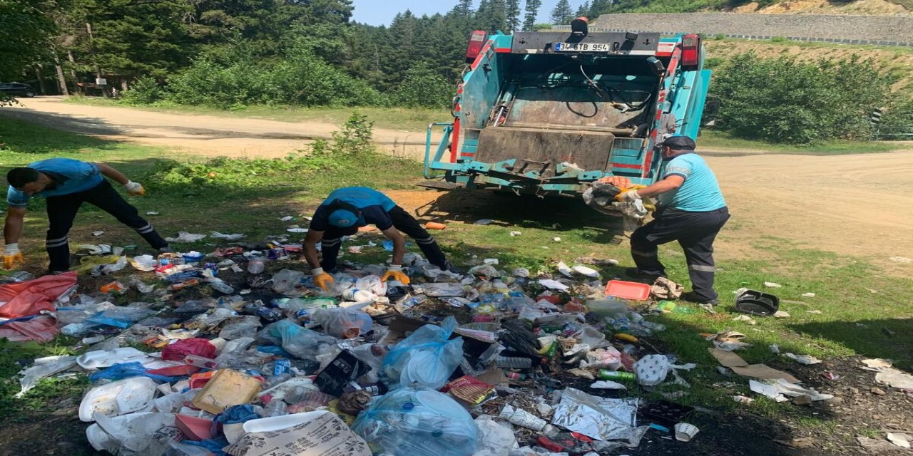 Ortahisar Belediyesi, Sümela Manastırı’nın Etrafını Temizledi