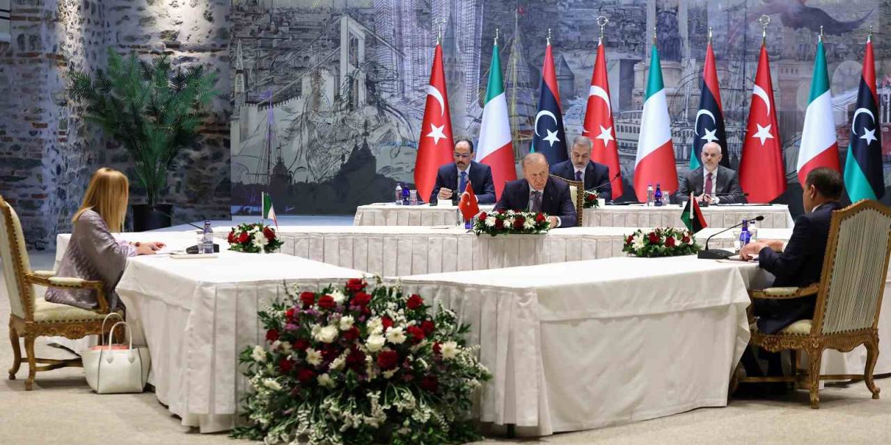 Türkiye-italya-libya Üçlü Zirvesi Sona Erdi