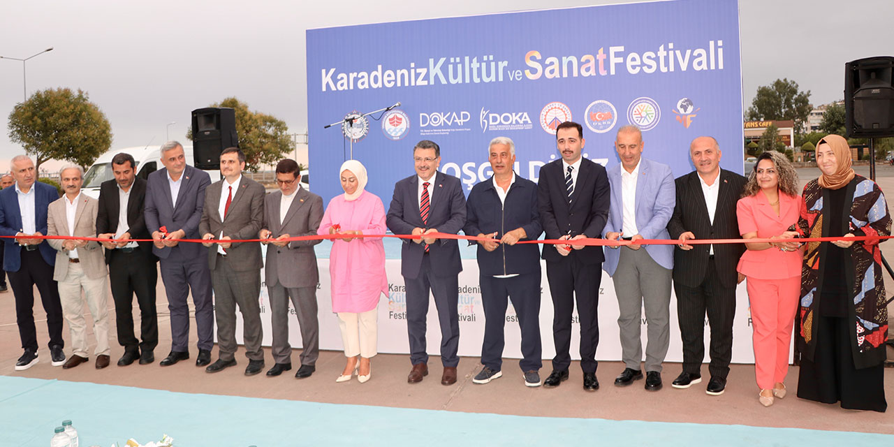 Trabzon'da "Karadeniz Kültür ve Sanat Festivali" başladı