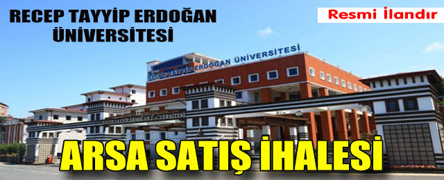 Arsa Satış İhalesi