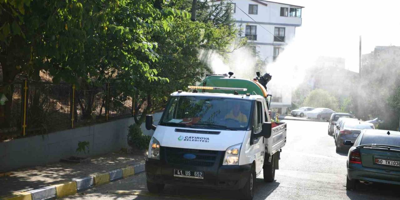 Bulaşıcı Hastalıklara Karşı İlaçlama Yapılıyor
