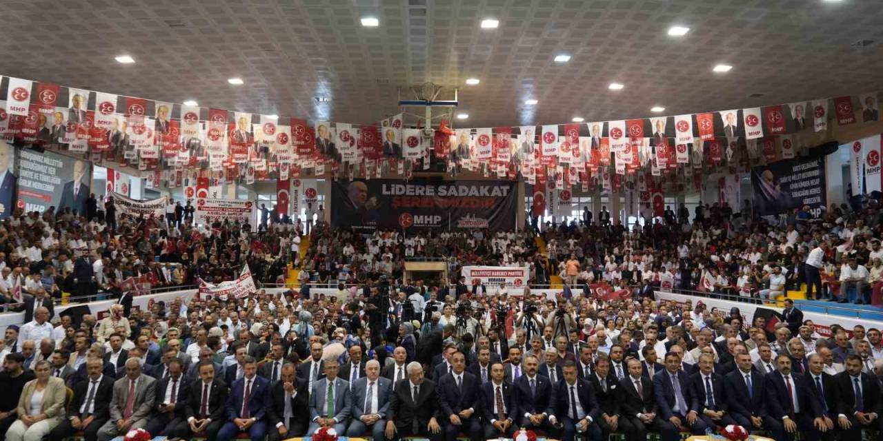 Mhp ‘Terörsüz Türkiye İçin Milli Birlik Ve Dayanışma Buluşmaları’nın İlkini Erzurum’dan Başlattı