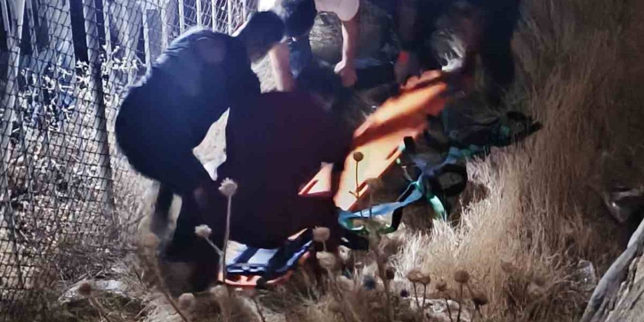 Elazığ’da İstinat Duvarından Düşen Kişi Ağır Yaralandı