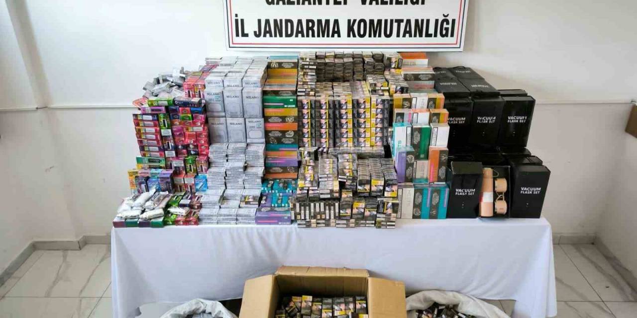 Gaziantep’te Uyuşturucu Ve Kaçakçılık Şüphelisi 40 Şahıs Tutuklandı