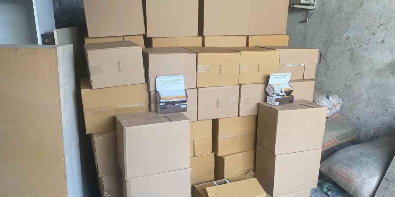 Adana’da 2 Milyon 800 Bin Adet Gümrük Kaçağı Makaron Ele Geçirildi