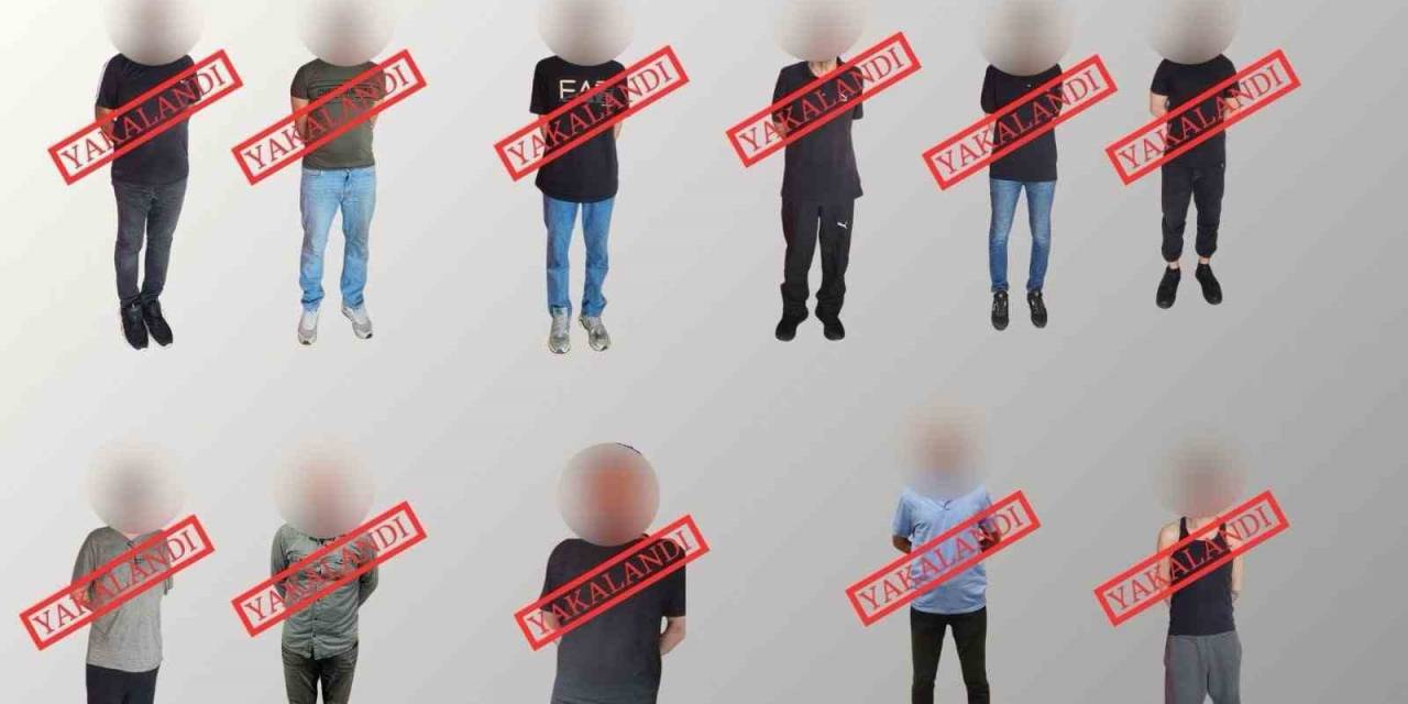 Kırmızı Bültenle Aranan 6, Ulusal Seviyede Aranan 5 Suçlu Türkiye’ye Getirildi