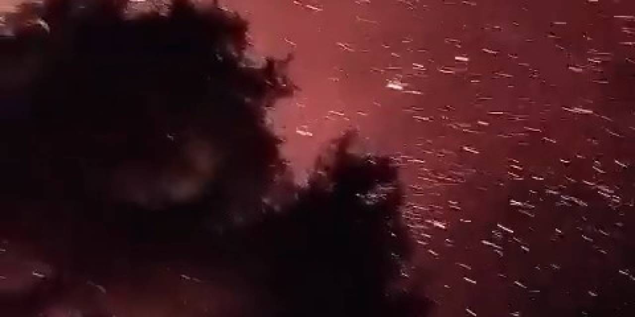 Çanakkale’de Ekiplerin Gece Boyunca Yangın Mücadelesi Sürüyor