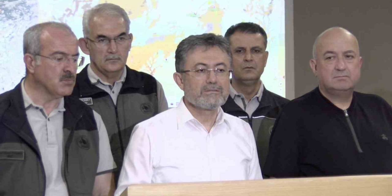 Bakan Yumaklı’dan Çanakkale’deki Yangınlara İlişkin Açıklama