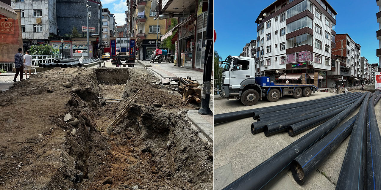 Ardeşen’de Cumhuriyet Caddesi 15 Günlüğüne Trafiğe Kapatıldı