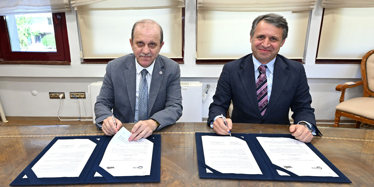 KTÜ ile TÜİK Arasında Protokol İmzalandı