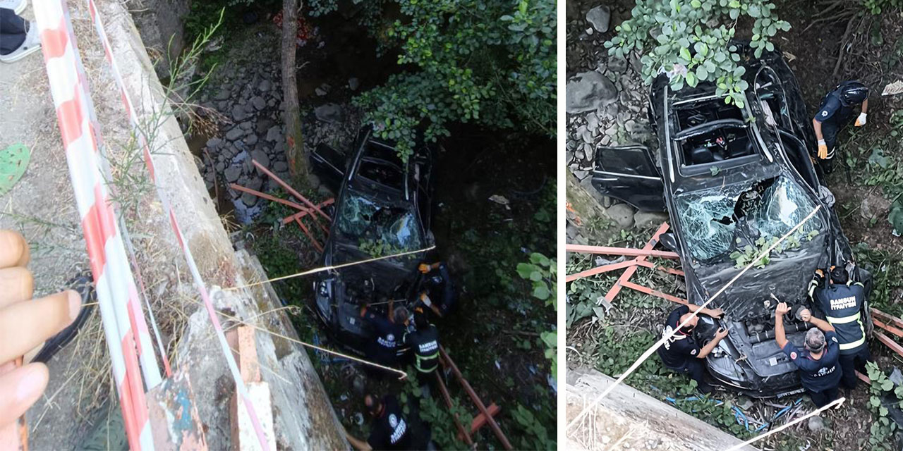 Samsun’da 12 yaşındaki çocuğun öldüğü kazanın görüntüleri ortaya çıktı