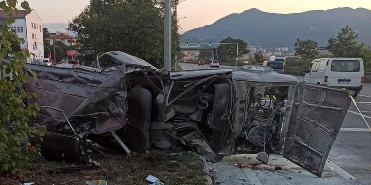 Giresun'da feci kaza: 1 ölü