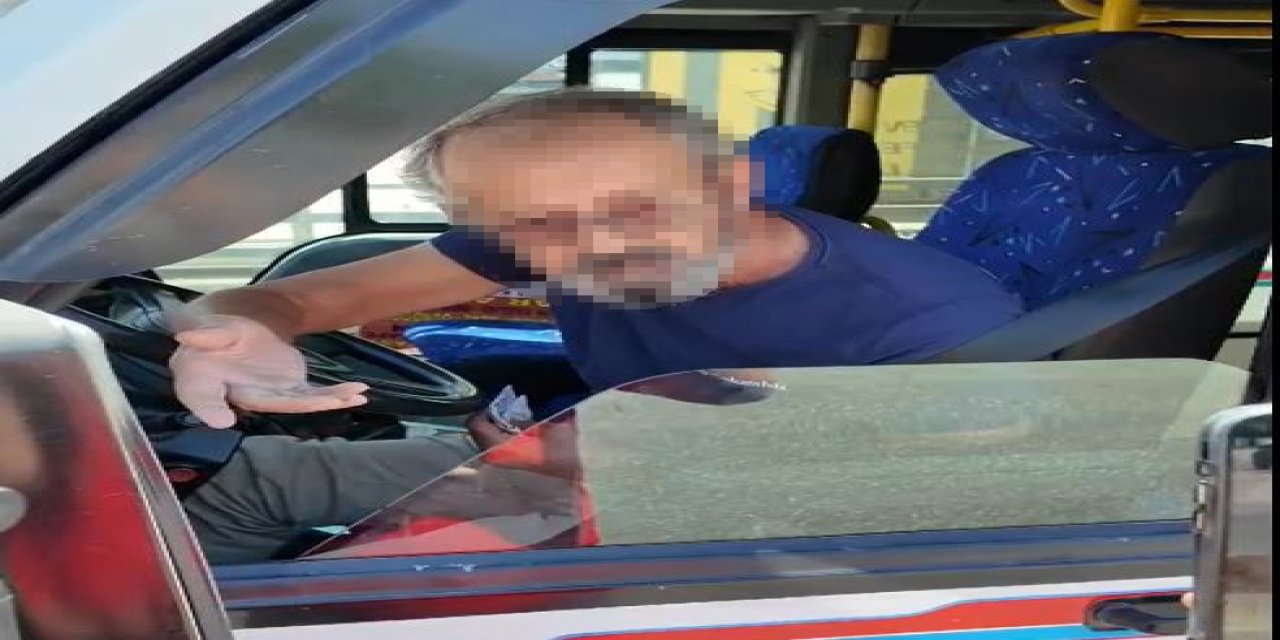 Ceza yazılan dolmuş şoförü: Telefonla kızımla konuşuyordum yasak mı