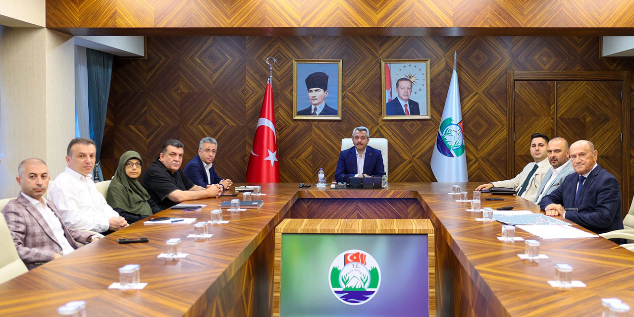 Rize'de İyidere Lojistik Merkez Master Planı Toplantısı Yapıldı