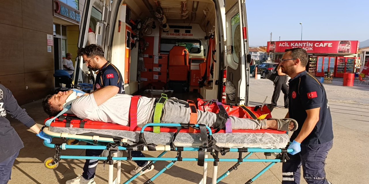 Çekiçli saldırıda yaralandı