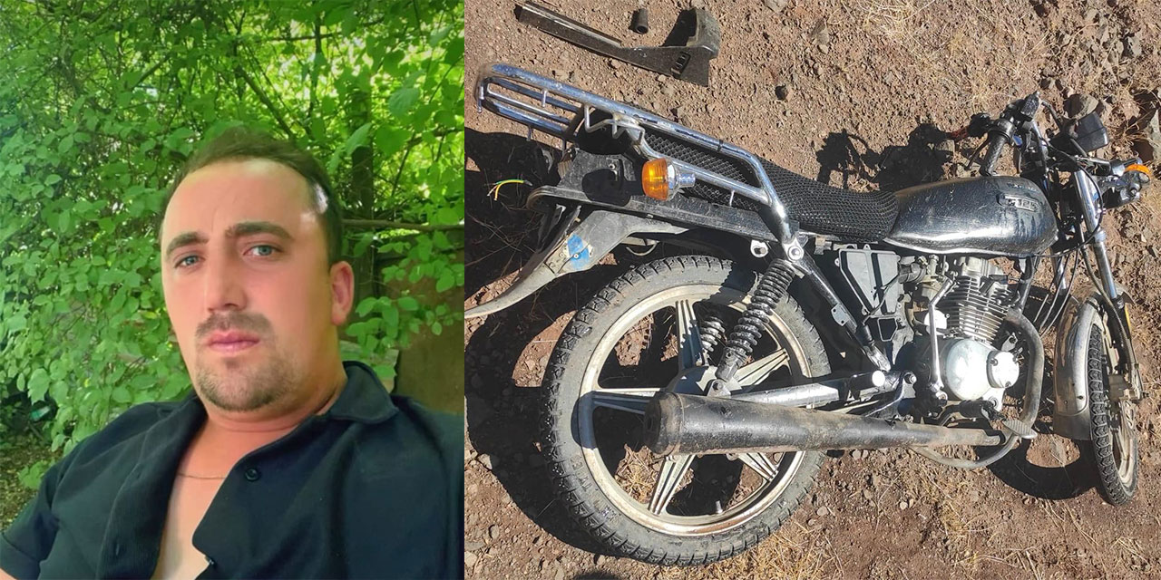 Devrilen motosikletin sürücüsü öldü