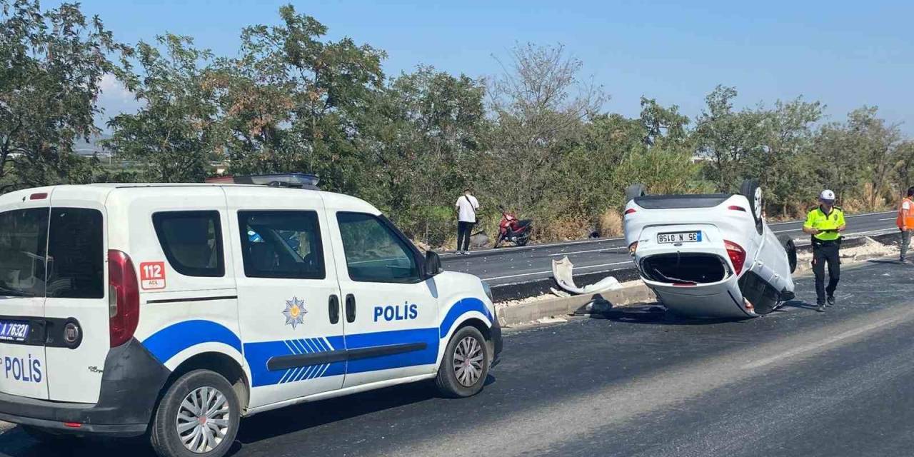 Takla Atan Araç Sürücüsü Yaralandı