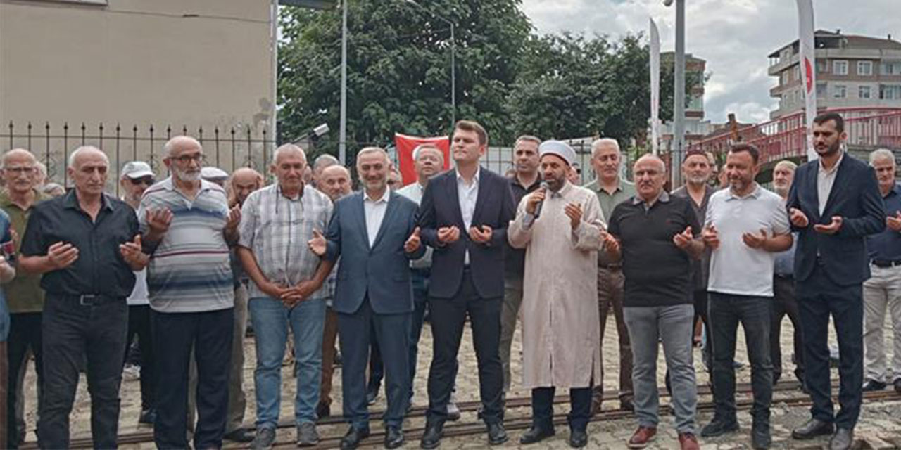 Fındıklı’da Ada Camii’nin Temeli Atıldı