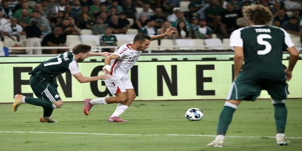 Samsunspor, UEFA Avrupa Ligi'nde Panathinaikos'a 2-1 yenildi