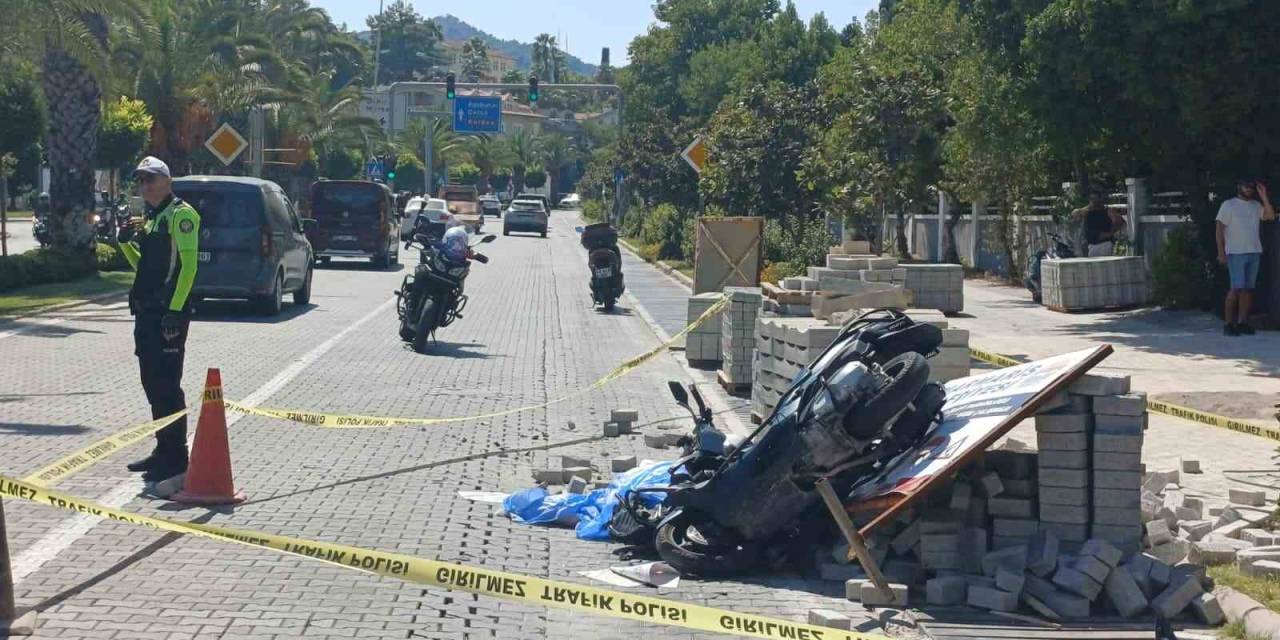 Marmaris’te Motosiklet Can Aldı