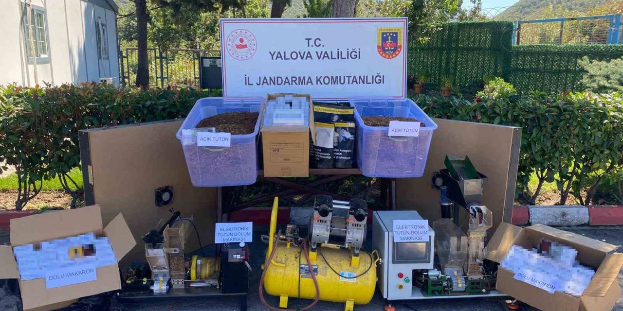 Yalova’da Kaçak Tütün Operasyonunda 1 Tutuklama