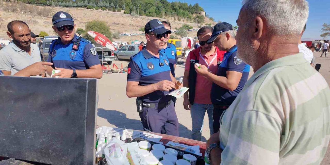 Bit Pazarında Bozulmuş Gıdaya Rastlanmadı