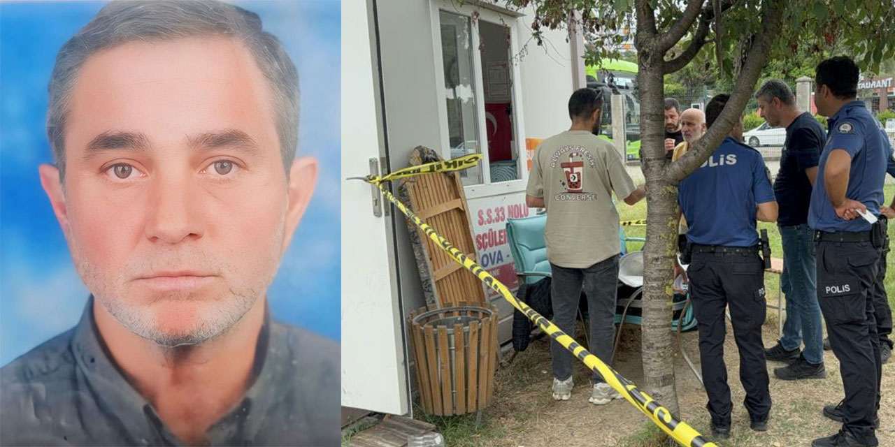 Otobüs terminalinde ölü bulundu