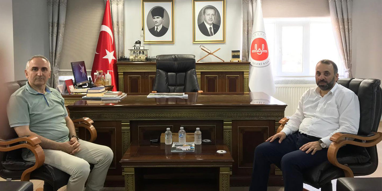 Diyanet Akademisi Başkanı Dr. Ünlü'den Müftü Çakmakçı'ya Nezaket Ziyareti