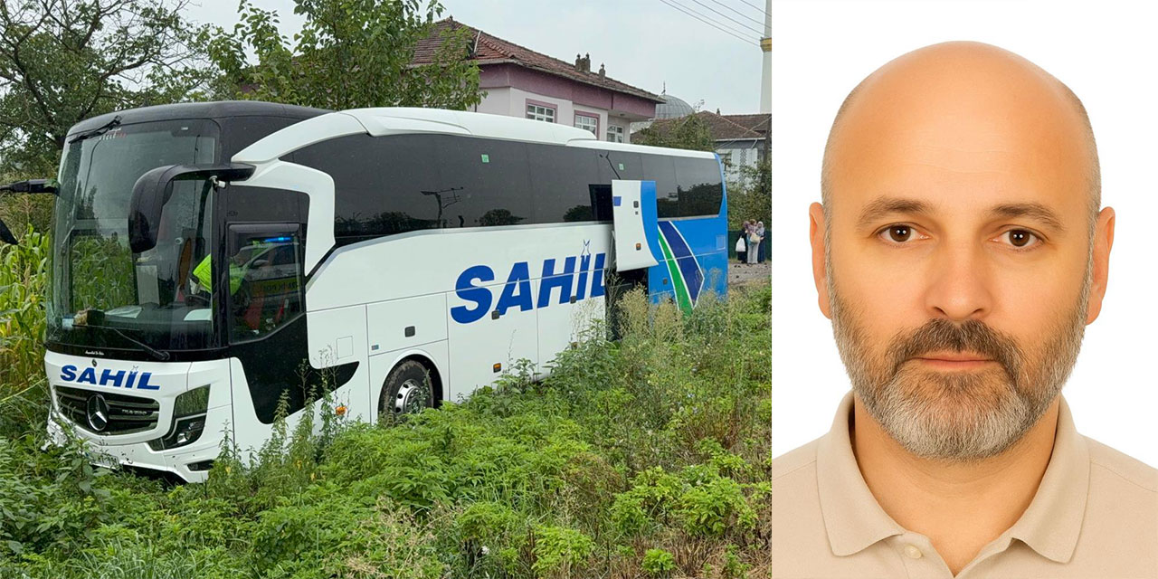 Samsun'da Rize yolcu otobüsü kaza yaptı: 1 ölü, 1 yaralı
