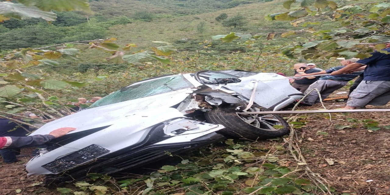 Giresun’da feci kaza: 1 ölü, 2 yaralı