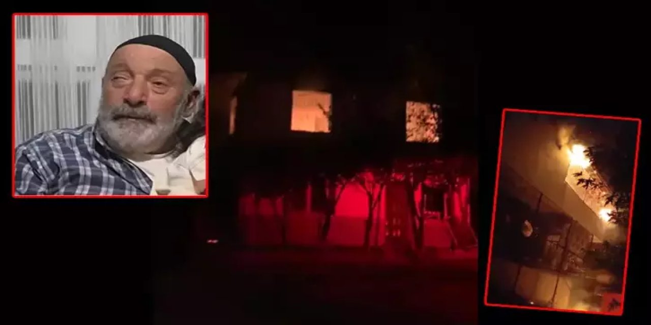 500 TL’lik şofben parası tartışmasında kiracılarını döverek öldüren çiftin evi yandı