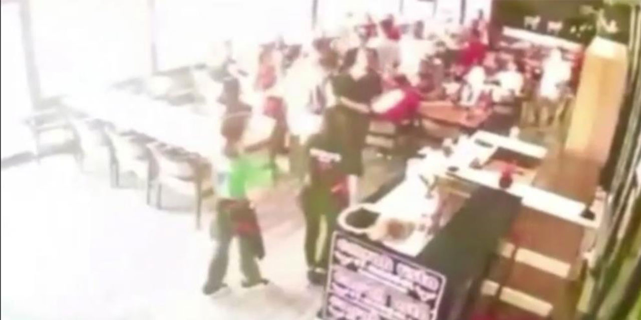 Samsunspor taraftarına silahlı saldırının güvenlik kamerası görüntüleri ortaya çıktı