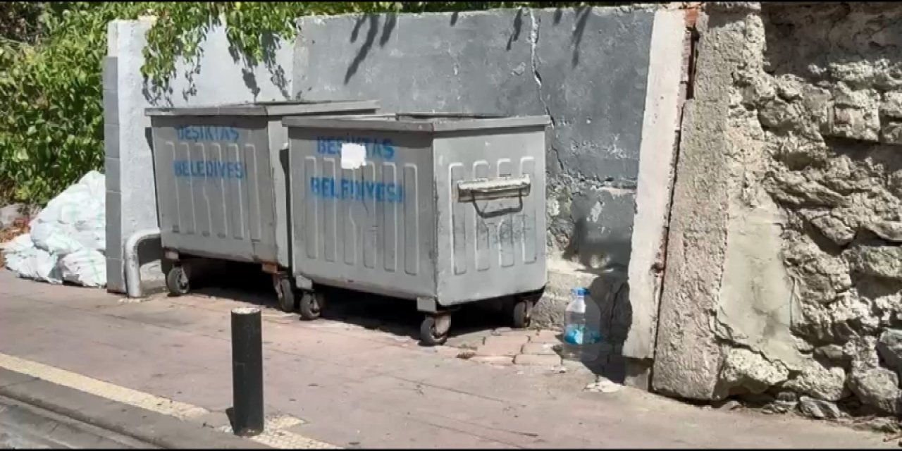 Beşiktaş'ta bebeğini çöp konteynerinin yanına bırakan anne gözaltına alındı