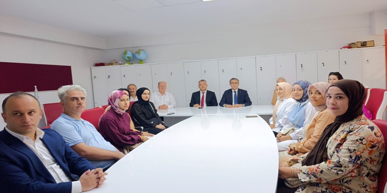 Bayburt’ta 2025-2026 eğitim-öğretim yılı mesleki çalışma programı başladı