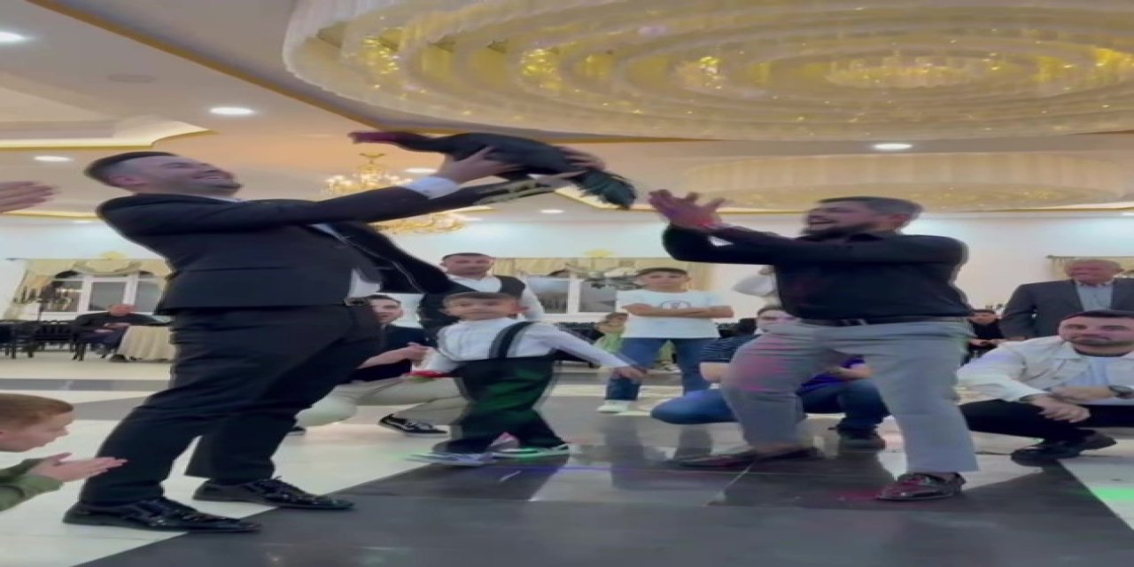 Amasya'da düğünde damada 250 bin TL değerinde Hint horozu hediye edildi